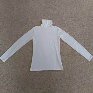 Uniqlo Heattech XS White Turtleneck